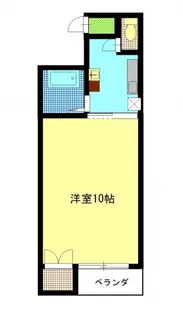 コーポキャロット【201号室号室】の間取り