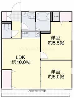 メゾン・マリアージュ【1階】の間取り