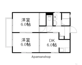 ディアスウィングB棟【1階】の間取り