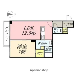 メゾンフェリシア【3階】の間取り