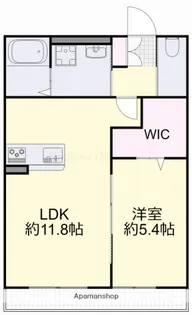 Aシャンブル【2階】の間取り