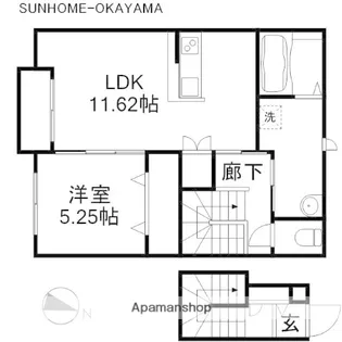 CONFEITO【2階】の間取り