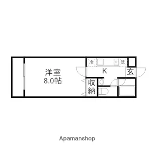 コーポ半田5【302号室】の間取り
