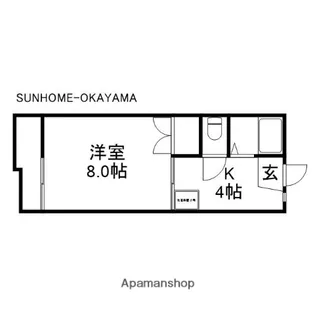 ドエル津島【2階】の間取り