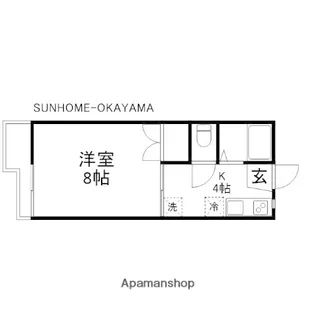 ドエル津島【202号室】の間取り