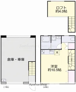 OHDARA BASE【1階】の間取り