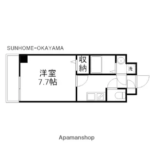 SUN GATE【2階】の間取り
