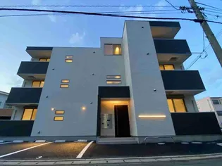 岡山県岡山市北区富田【アパート】の外観