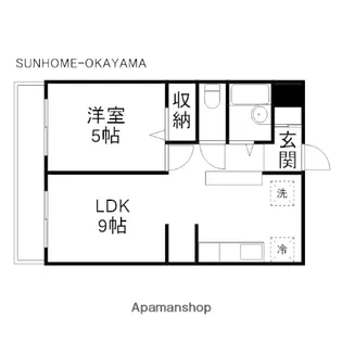 ウーノ 【1階】の間取り