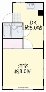 安田ビル【3階】の間取り