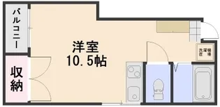 たかはしビル【402号室】の間取り