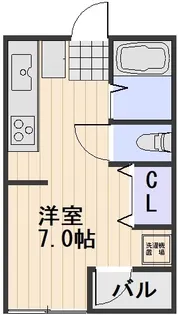 THRIVE平井【2階】の間取り