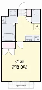 SH.GAKUNAN【2階】の間取り