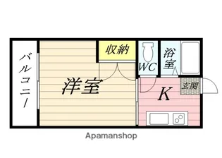 レクサス芳泉Ⅰ【120号室】の間取り