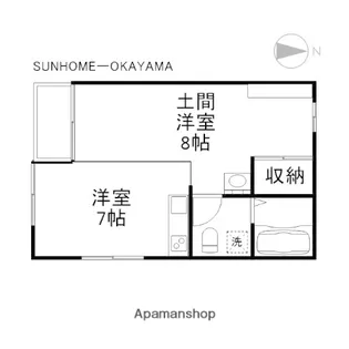 AEROAD【1階】の間取り