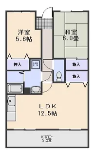 カウル湊【2階】の間取り