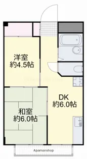 ストーク辰巳【302号室】の間取り