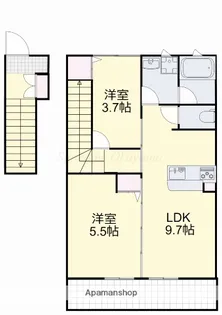 CIELO GRANTS【2階】の間取り