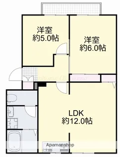 コーポシルフ【1階】の間取り