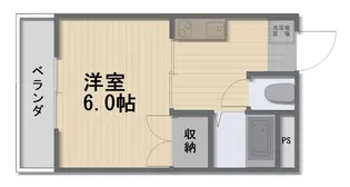 あるふぁⅡ【302号室】の間取り