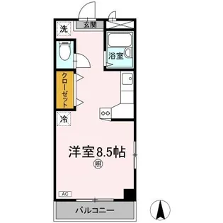 アトリエ【3階】の間取り