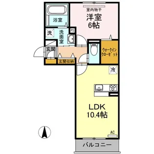 MERVEILLE B棟【3階】の間取り