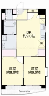 サングレース【301号室】の間取り