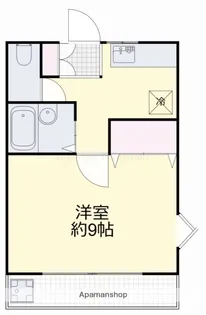 原宿コーポ【1E号室】の間取り