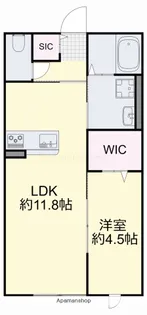 アリエッタⅠ【1階】の間取り