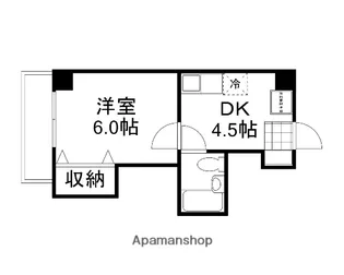 グレイス岡山【2階】の間取り