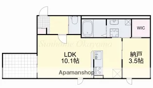 CUORE大福【2階】の間取り