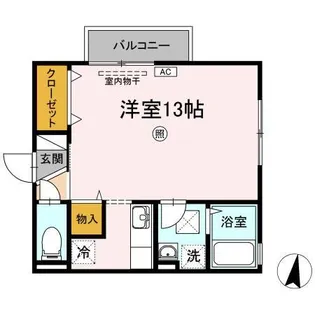 リビングタウン豊成 C棟【2階】の間取り