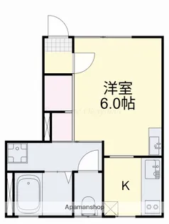 GRAN MARRY下伊福【102号室】の間取り