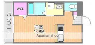 仮)神下アパート【1階】の間取り