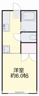 ブルーソワ【1階】の間取り