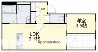 REGALE 神田町【2階】の間取り