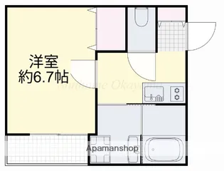 ヴィーナスコート島田本町【3階】の間取り