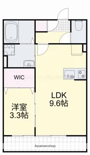 ノアールテラス清輝本町【2階】の間取り