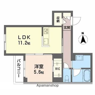 アメリス【3階】の間取り
