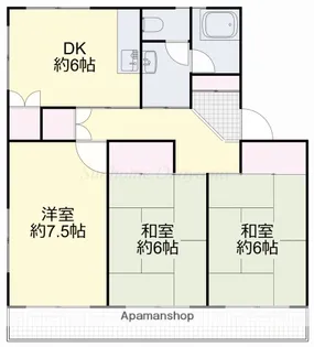 ラ セリス【2階】の間取り