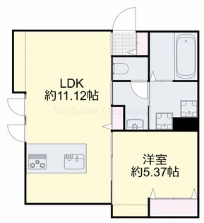 レガーレ原尾島【2階】の間取り