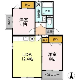 ピュアステージIII【1階】の間取り