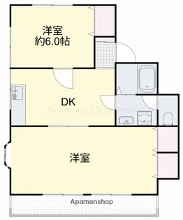 ファーレンハイトⅡ【201号室】の間取り
