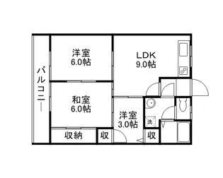 TIERRA芳泉Ⅱ【402号室】の間取り