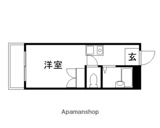 リベールA【104号室】の間取り