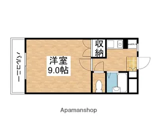 桂マンションⅡ【203号室】の間取り