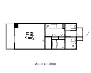 プランドール大供【306号室】の間取り