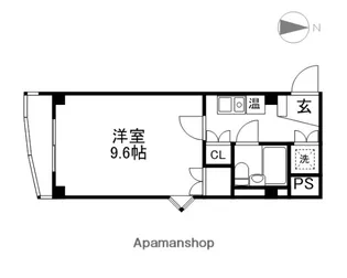 アクティブイン高島【3階】の間取り