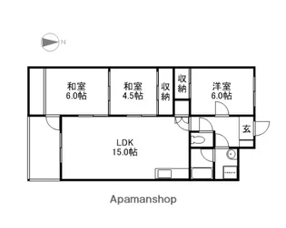 クリエイト21【501号室】の間取り