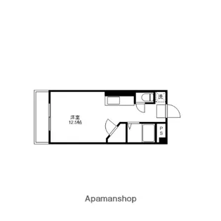 ウエスティンパレス【707号室】の間取り